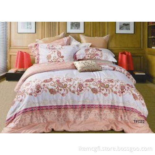 Floral Soft Modern Queen Sateen Bedding Sets , Bedroom Shee